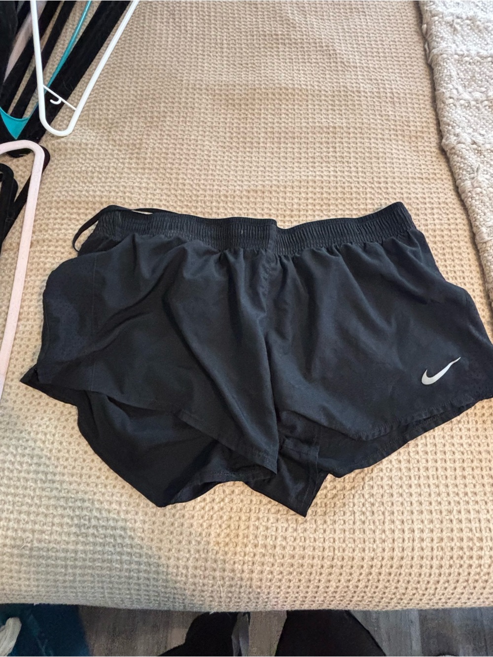 Nike Women's Black Dri-FIT Athletic Shorts